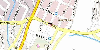 Alice Springs Stadtplan