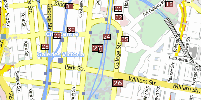 Hyde Park Stadtplan