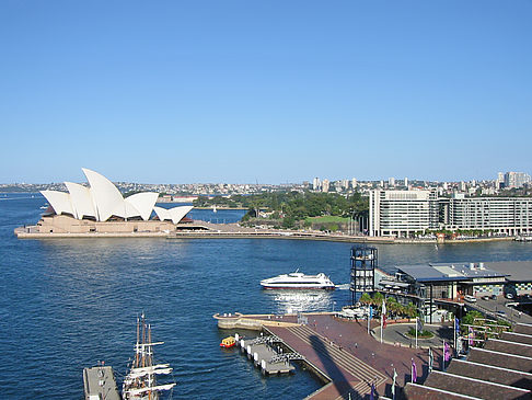 Blick von der Harbour Bridge