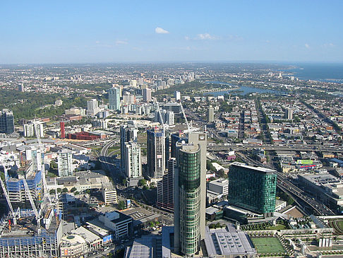 Melbourne von oben